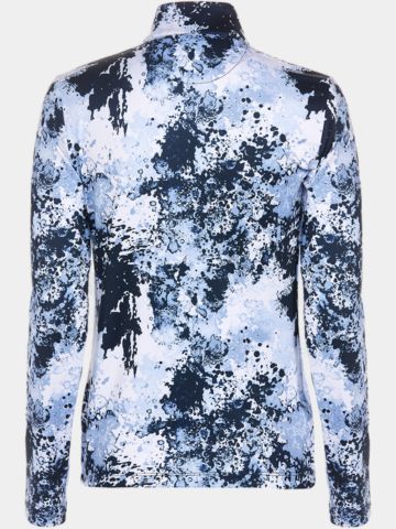 Valiente Druck 1/2 Zip Thermo Unterzieher hellblau