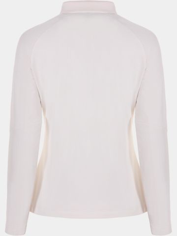 Valiente Thermo-Pique Langarm Polo offwhite