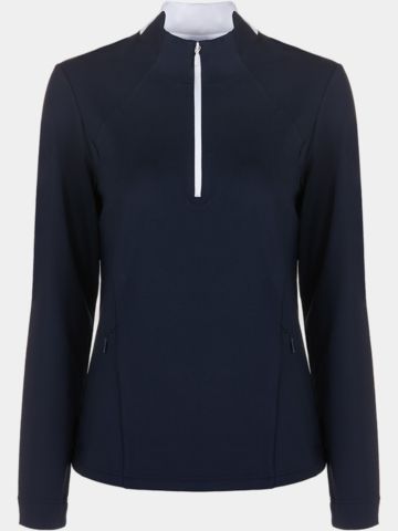 Valiente 1/2 Zip Stretch Thermo Midlayer navy