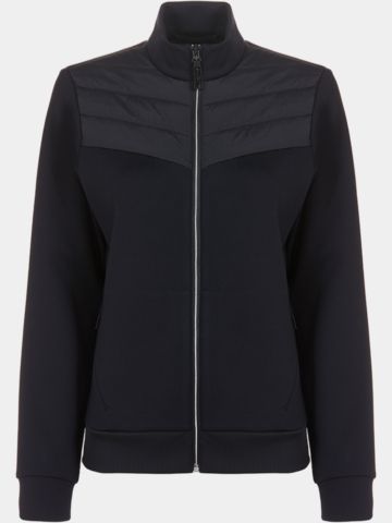 Valiente Hybrid Stretch Jacke schwarz