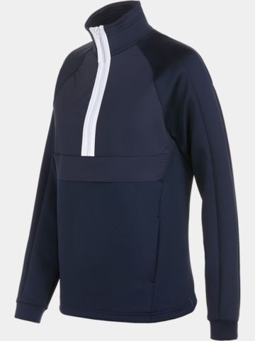 Valiente  1/2 Zip Stretch Midlayer navy