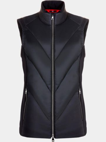 Valiente Hybrid Stretch Stepp Thermo Weste schwarz