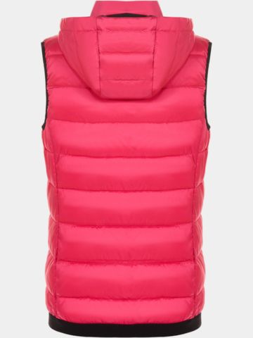 Valiente  Quilted thermal vest pink