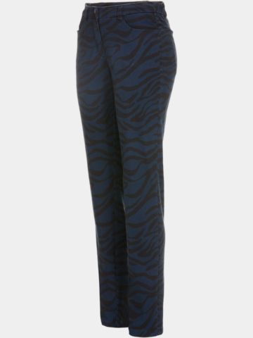 Valiente  Dlouhé kalhoty s potiskem ROMY-L námořnická modrá