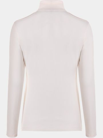 Valiente  1/2 zip stretch thermal midlayer ecru