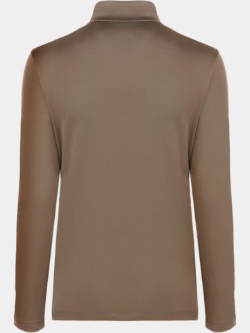 Valiente 1/2 Zip Stretch Thermo Midlayer taupe