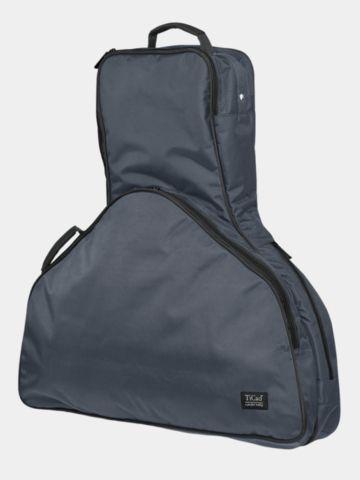 TiCad  Voyage'25 s kůží potaženým ovládáním twist grip stříbrná