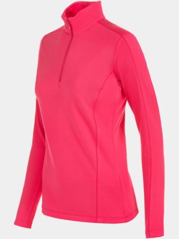 Valiente  Basic 1/2 zip thermal undershirt pink