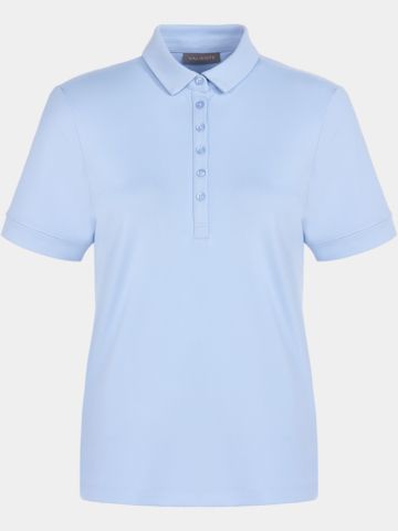 Valiente  Funktions Pique  Halbarm Polo hellblau