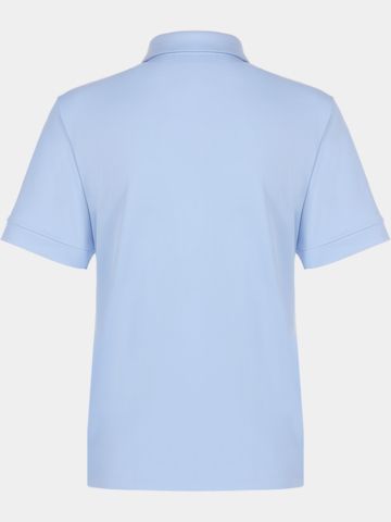 Valiente  Funktions Pique  Halbarm Polo hellblau