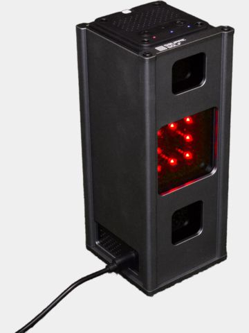 Square Golf  Metal Protective Case schwarz