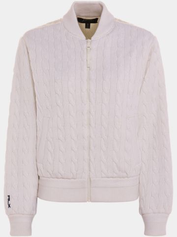 Polo Ralph Lauren Jacke Strick offwhite