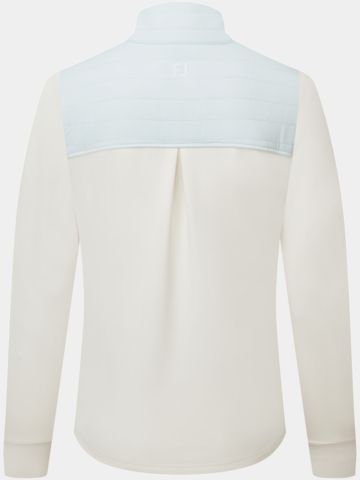 FootJoy  TS HYBRID POPOVER thermal midlayer offwhite