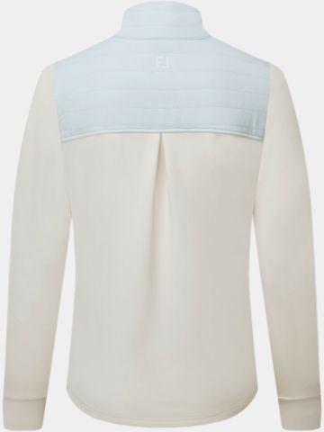 FootJoy TS HYBRID POPOVER Thermo Midlayer offwhite
