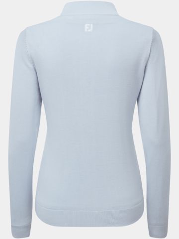 FootJoy DRIRELEASE FULL-ZIP LINED SWEATER Jacke Strick hellblau