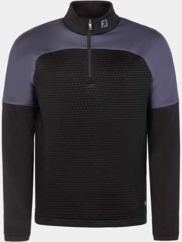 FootJoy TS JAQUARD Stretch Midlayer schwarz