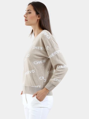 Chervo  NOVEMBER sweater knit beige