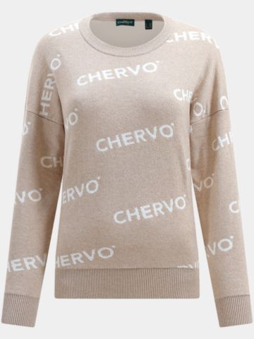 Chervo NOVEMBER Pullover Strick beige