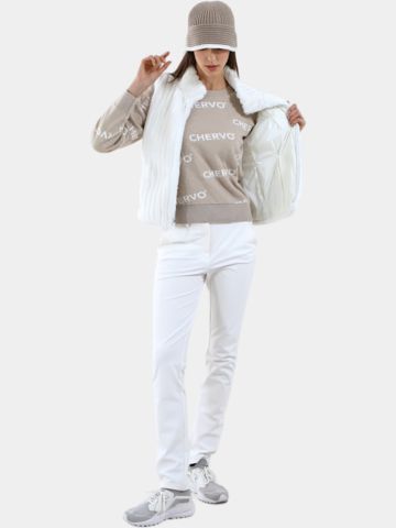 Chervo Fleecová vesta EXPORT offwhite