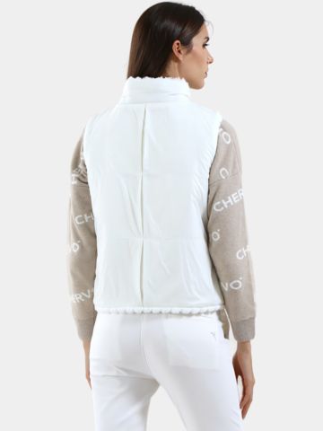 Chervo Fleecová vesta EXPORT offwhite