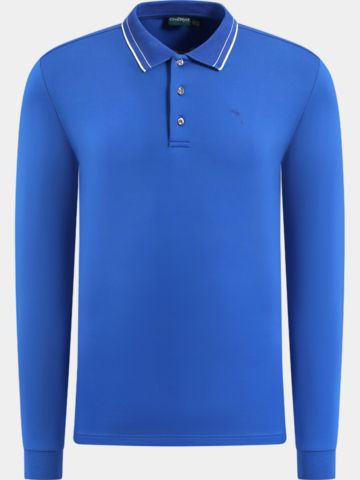 Chervo ALFABETO Langarm Polo royal