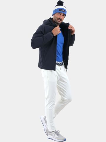 Chervo  ALFABETO Langarm Polo navy