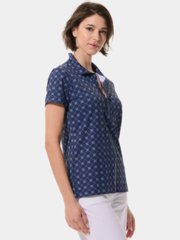 MDC Halbarm Polo navy