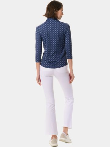 MDC 3/4 Arm Polo navy