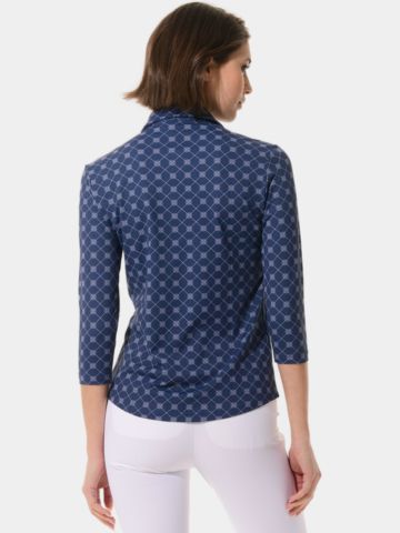 MDC 3/4 Arm Polo navy