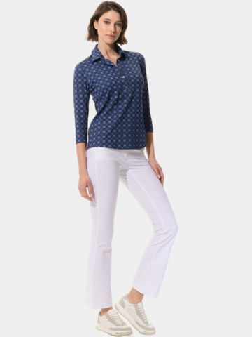 MDC 3/4 Arm Polo navy