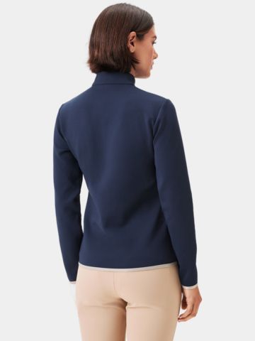 Macade Golf  Therma Quarter Zip Stretch Midlayer navy