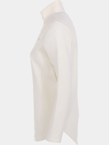 Macade Golf  Flex Quarter Zip Stretch Midlayer ecru
