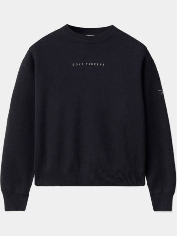 Macade Golf  Pletený svetr Intarsia Pulover černá