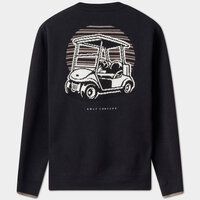 Macade Golf Cashmere Blend Intarsia Crewneck Pullover Strick schwarz Macade Golf Cashmere Blend Intarsia Crewneck Pullover Strick schwarz