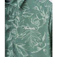 Macade Golf Juniper Floral Tour Shirt Halbarm Polo grün Macade Golf Juniper Floral Tour Shirt Halbarm Polo grün