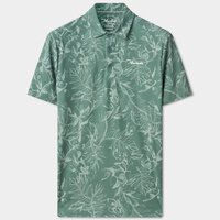 Macade Golf Juniper Floral Tour Shirt Halbarm Polo grün