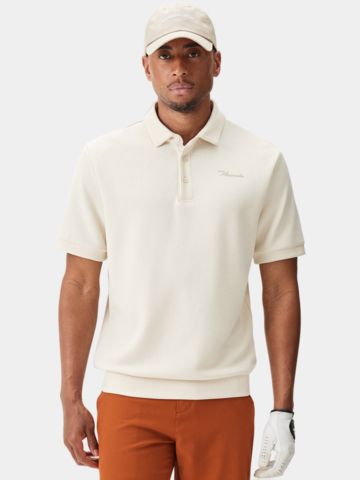 Macade Golf  Wade Tech Shirt Halbarm Polo offwhite