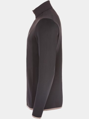 Macade Golf  Therma Quarter Zip Stretch Midlayer schwarz