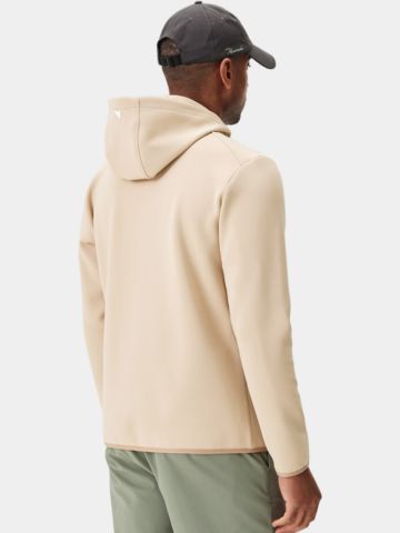 Macade Golf  Mikina s kapucí Therma Zip Stretch Midlayer písek