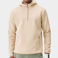 Macade Golf Mikina s kapucí Therma Zip Stretch Midlayer písek Macade Golf Mikina s kapucí Therma Zip Stretch Midlayer písek