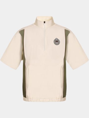 Malbon LINKS OAKWOOD Halbarm Windshirt beige