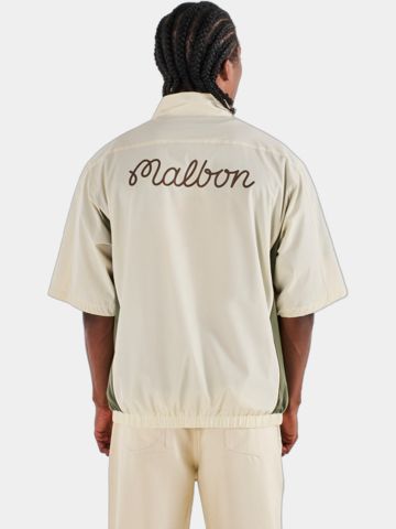 Malbon LINKS OAKWOOD Halbarm Windshirt beige