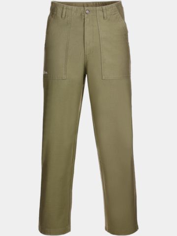 Malbon BRAXTON PANT lang Hose oliv