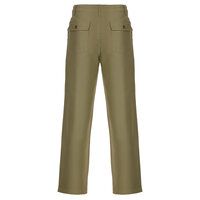 Malbon Dlouhé kalhoty BRAXTON PANT olivová