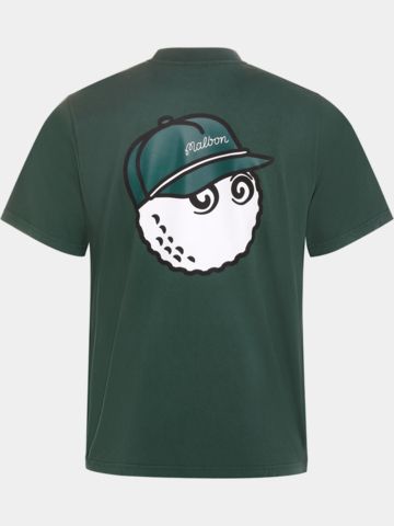 Malbon BERMUDA BALDWIN TEE Halbarm T-Shirt grün