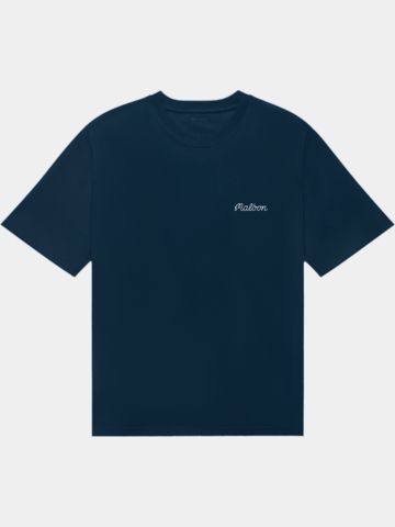 Malbon BERMUDA BALDWIN TEE Halbarm T-Shirt navy