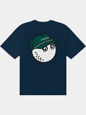Malbon BERMUDA BALDWIN TEE Halbarm T-Shirt navy