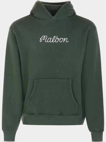 Malbon FESQUE Hoodie Sweatshirt green