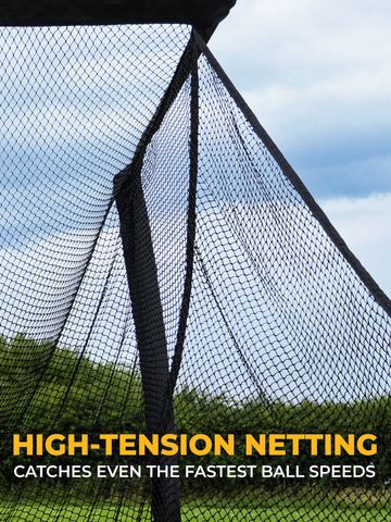 Sim Space Deluxe Home Übungsnetz XL schwarz