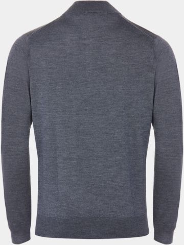 Peter Millar AUTUMN CREST QUARTER-ZIP Troyer knitwear dark gray